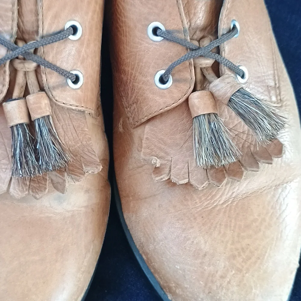 Ariat Jamie Kiltie tassel brogue Oxford shoes women’s size 8 - Picture 8 of 9